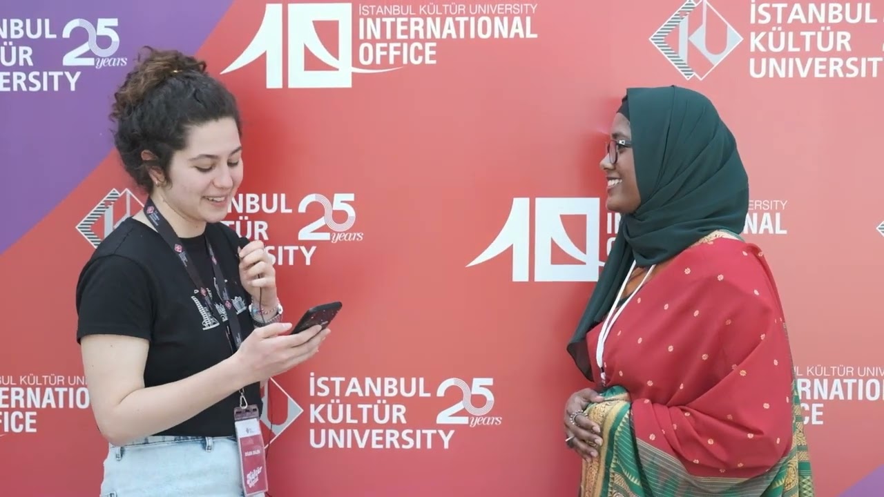 Global students on the IKU campus